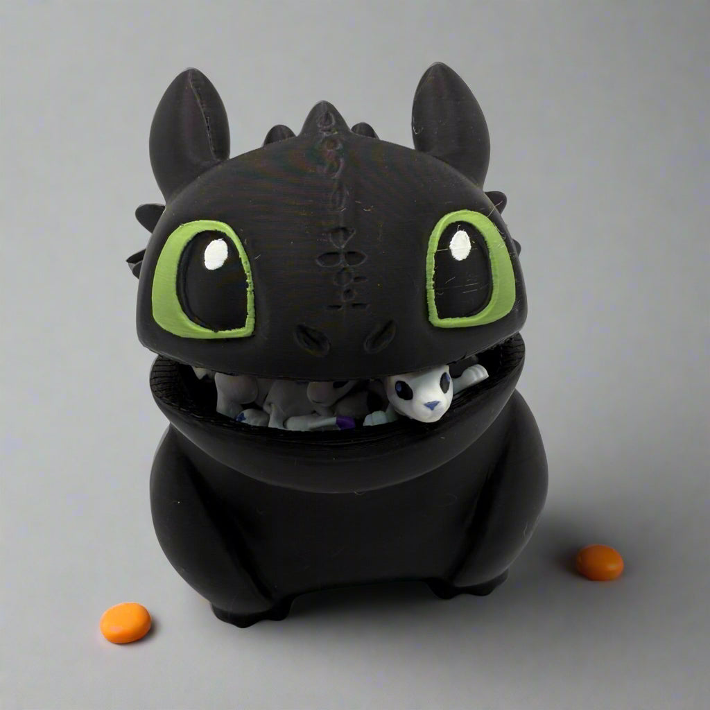 Toothless Candy Jar
