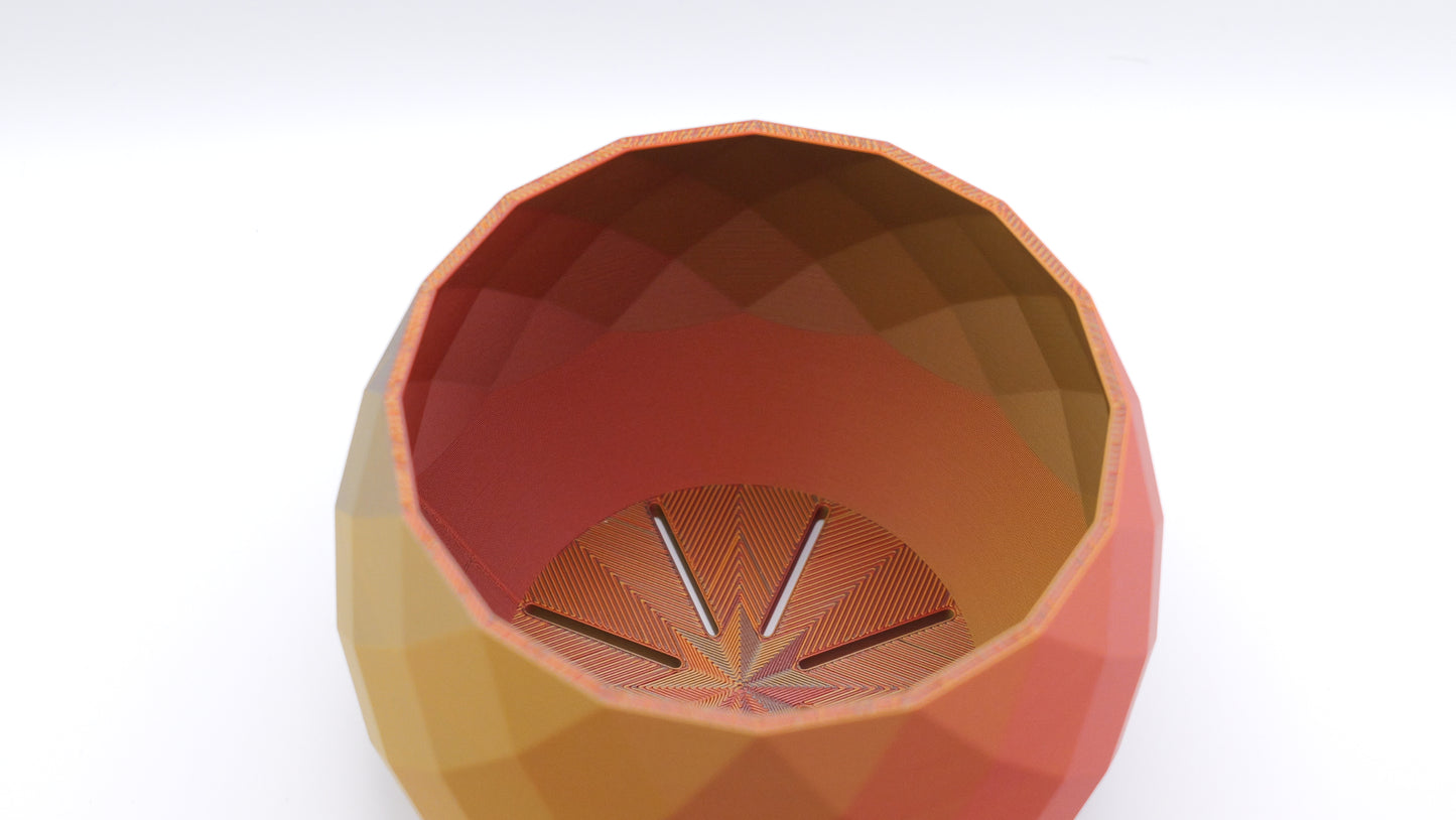Diamond Faceted Planter/Vase