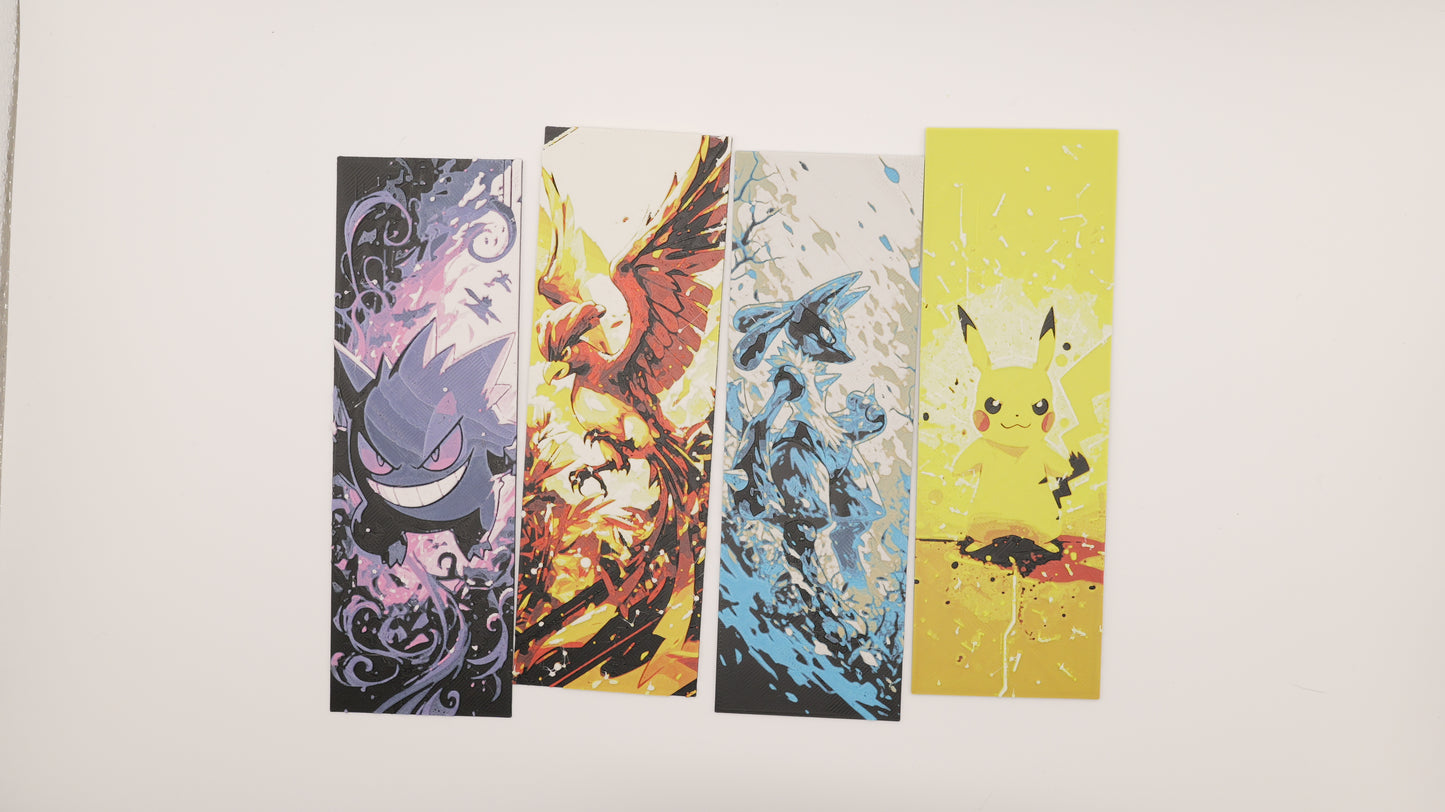 Monster-Inspired Bookmark Set (4-Pack) - Series 1