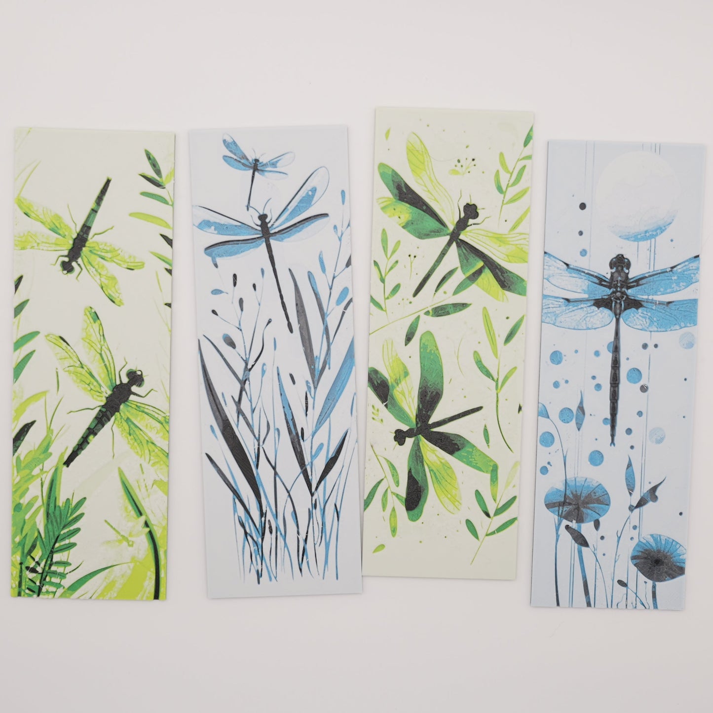 Dragonfly Bookmark Set (4-Pack)