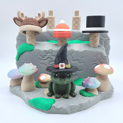 Theo the Frog and Toadstool Hollow