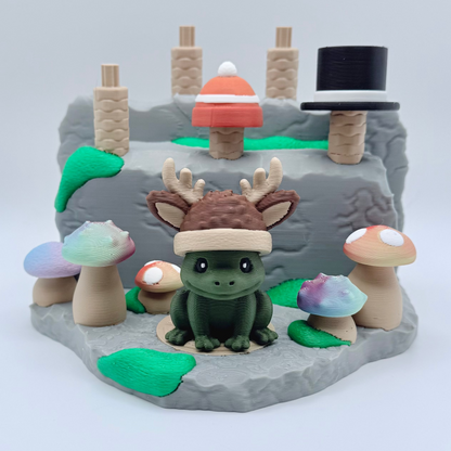 Theo the Frog and Toadstool Hollow