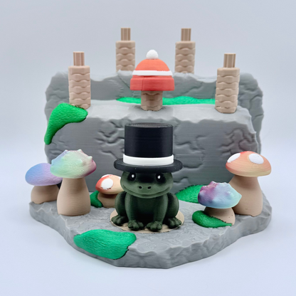 Theo the Frog and Toadstool Hollow