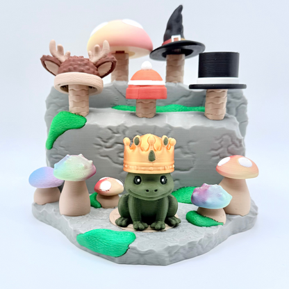 Theo the Frog and Toadstool Hollow