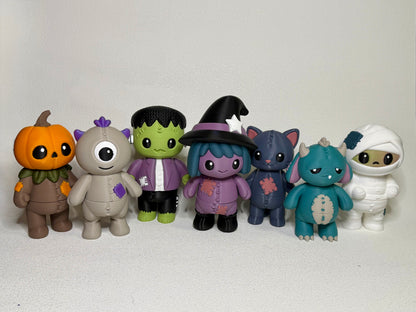 Spooky Swaplings: Magnetic, interchangable monster buddies