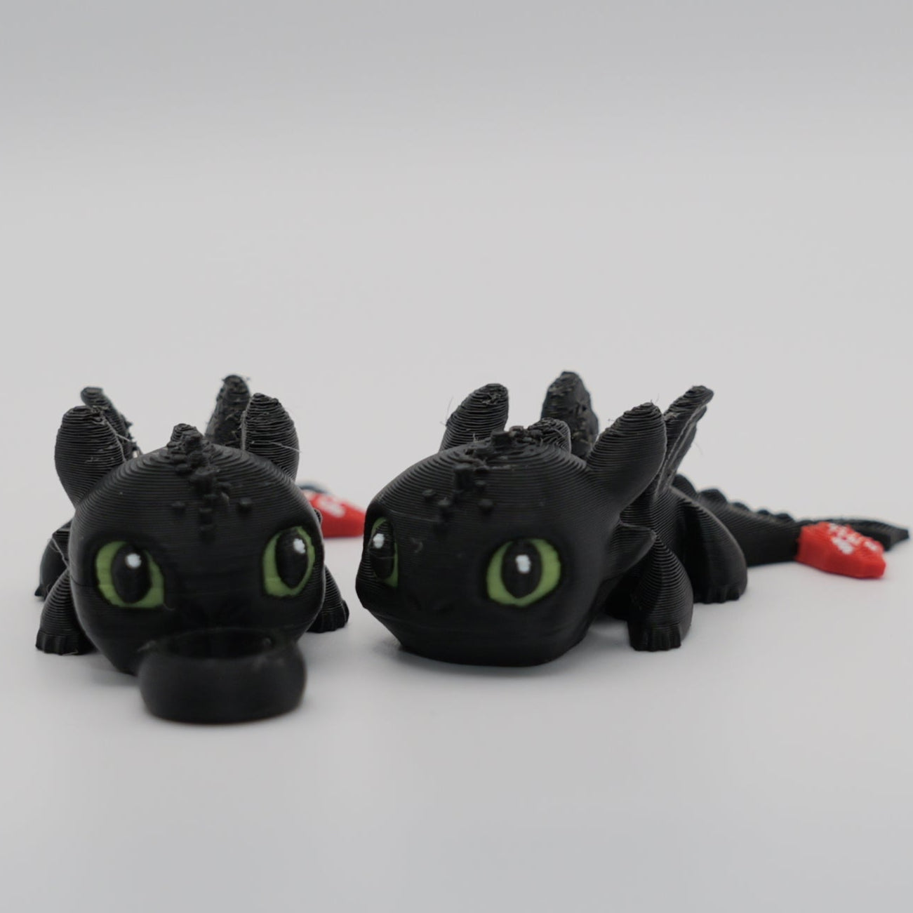 Mini Toothless (or Straw Buddy!)