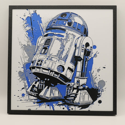 Droid 3D Printed Art