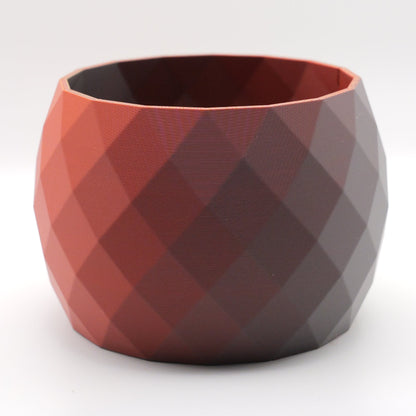 Diamond Faceted Planter/Vase