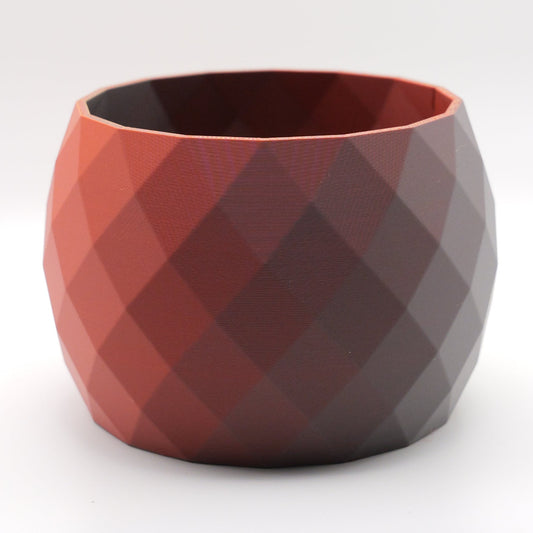 Diamond Faceted Planter/Vase