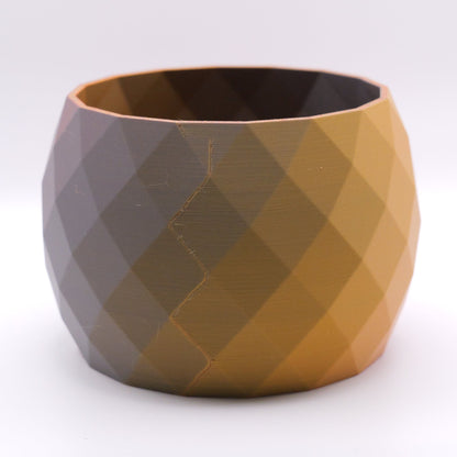 Diamond Faceted Planter/Vase