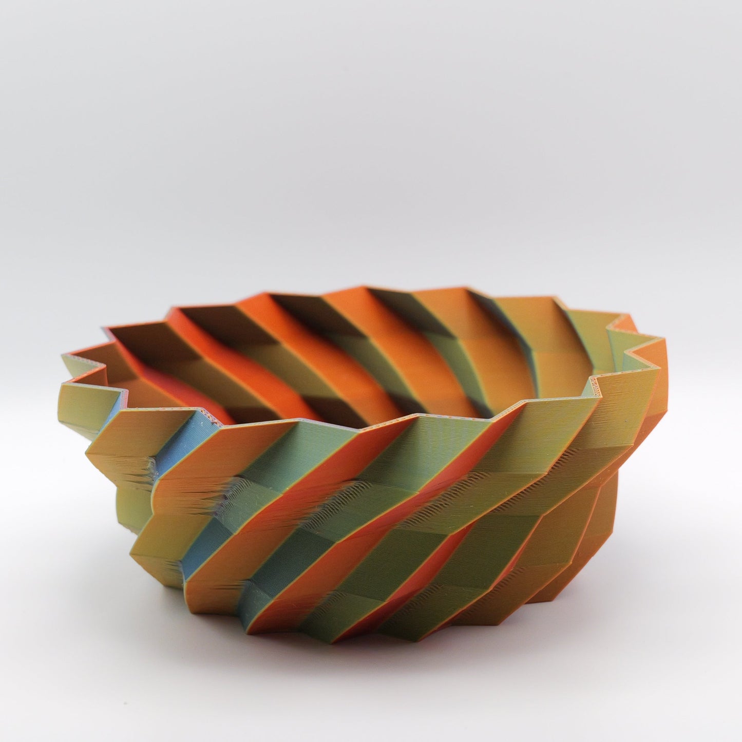 Spiral Geometric Bowl
