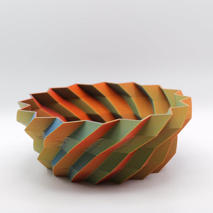 Spiral Geometric Bowl