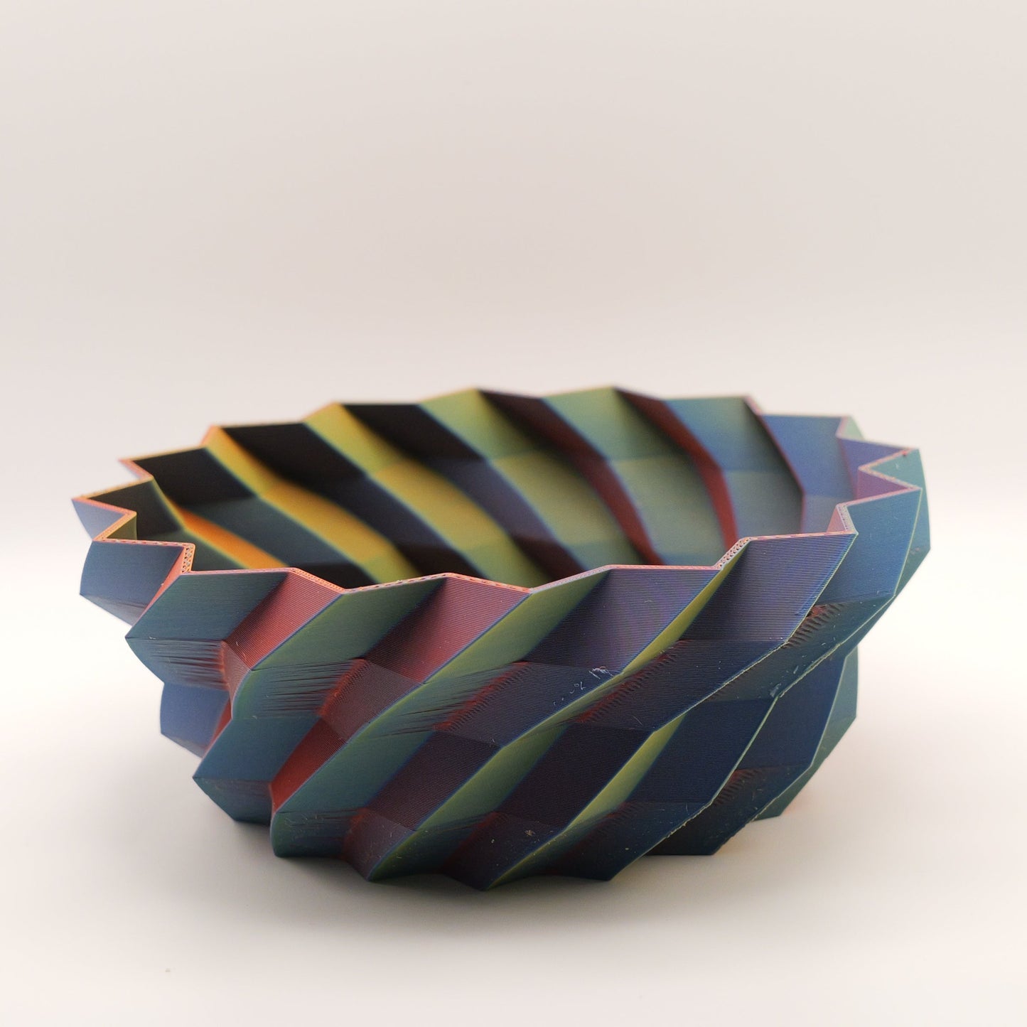 Spiral Geometric Bowl