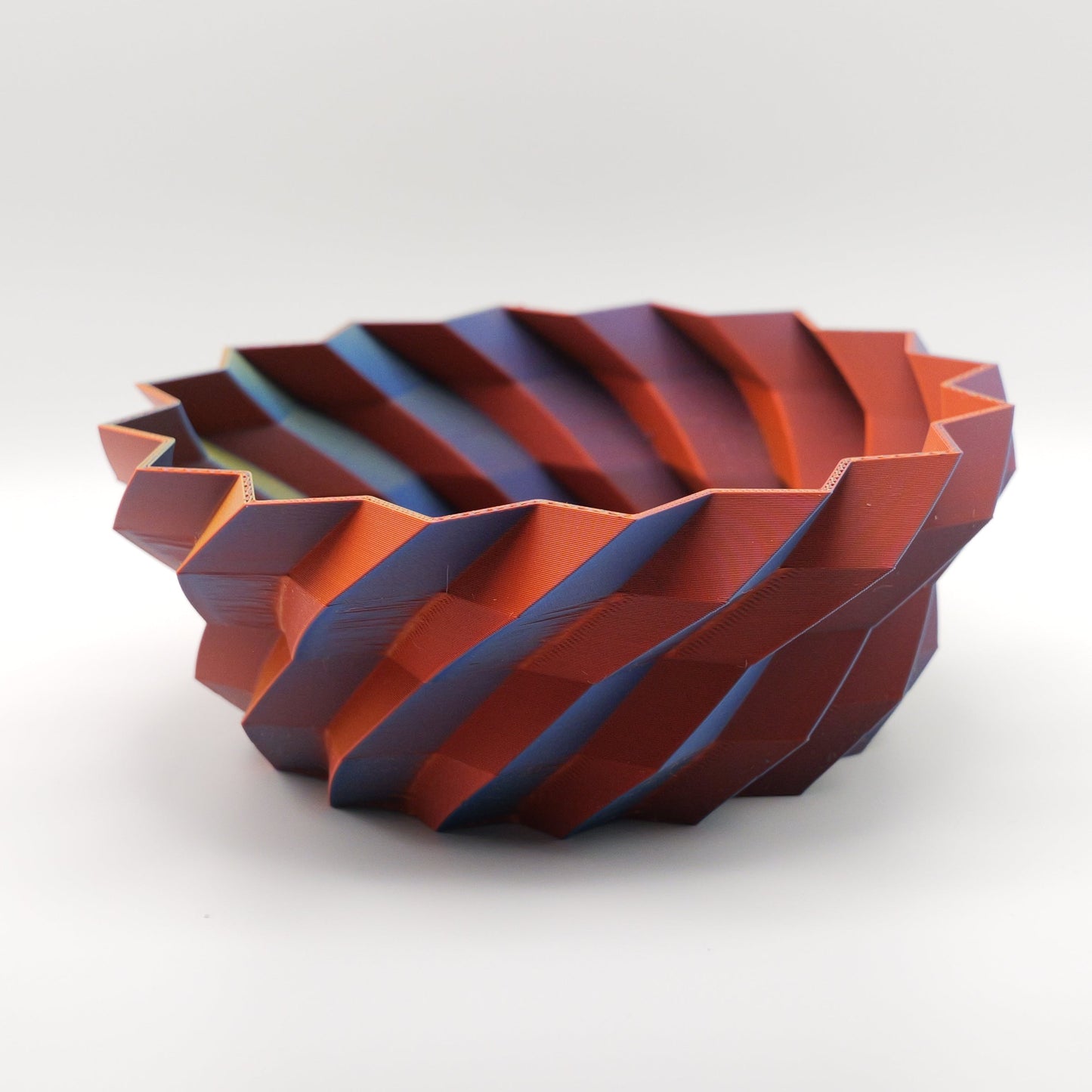 Spiral Geometric Bowl