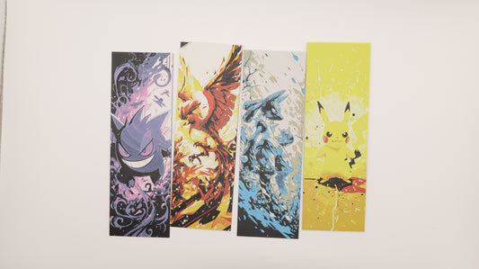 Monster-Inspired Bookmark Set (4-Pack) - Series 1