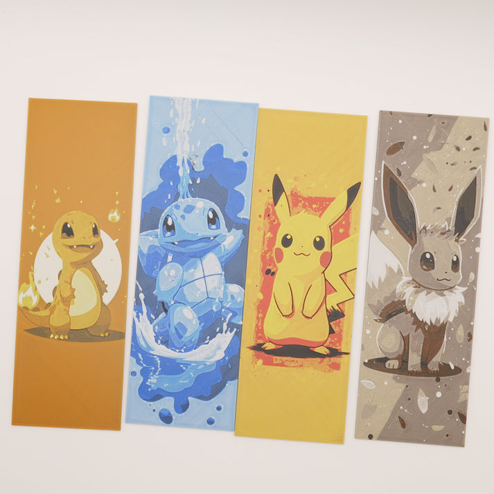 Three Layer Bookmark Monster-Inspired Bookmark Set (4-Pack) - Series 2 – Forg3DLayers