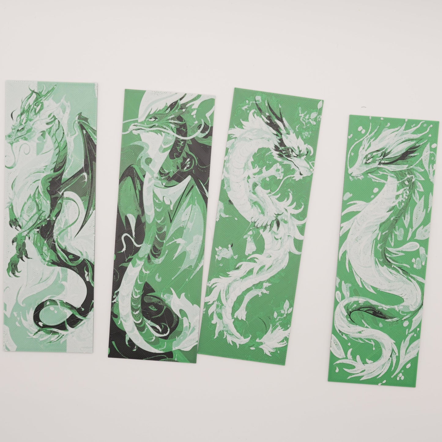 Mystical Dragon Bookmark Set (4-Pack)