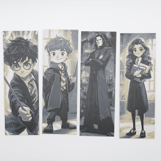 Wizard Academy Bookmark Set (4-Pack)
