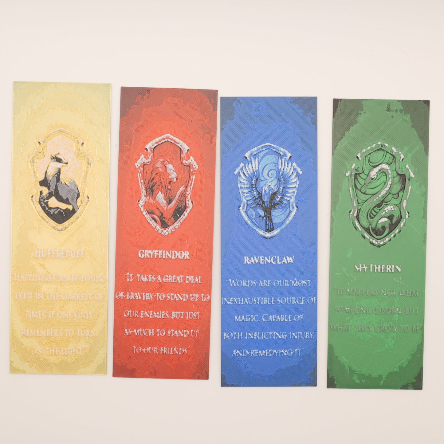 Fantasy Academy House Crest Bookmark Set (4-Pack)