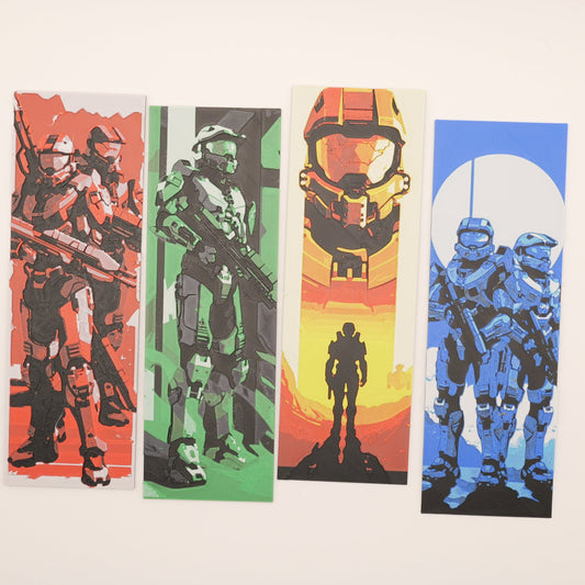 Galactic Warrior Bookmark Set (4-Pack)