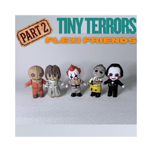 Tiny Terrors Part 2 Flexi Figures